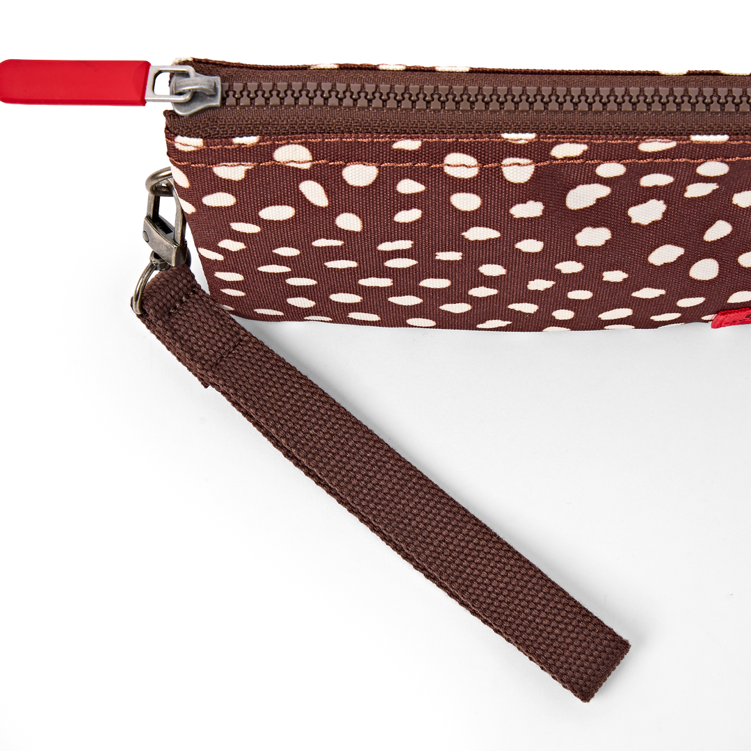 Carnaby Wallet in Brown Dot