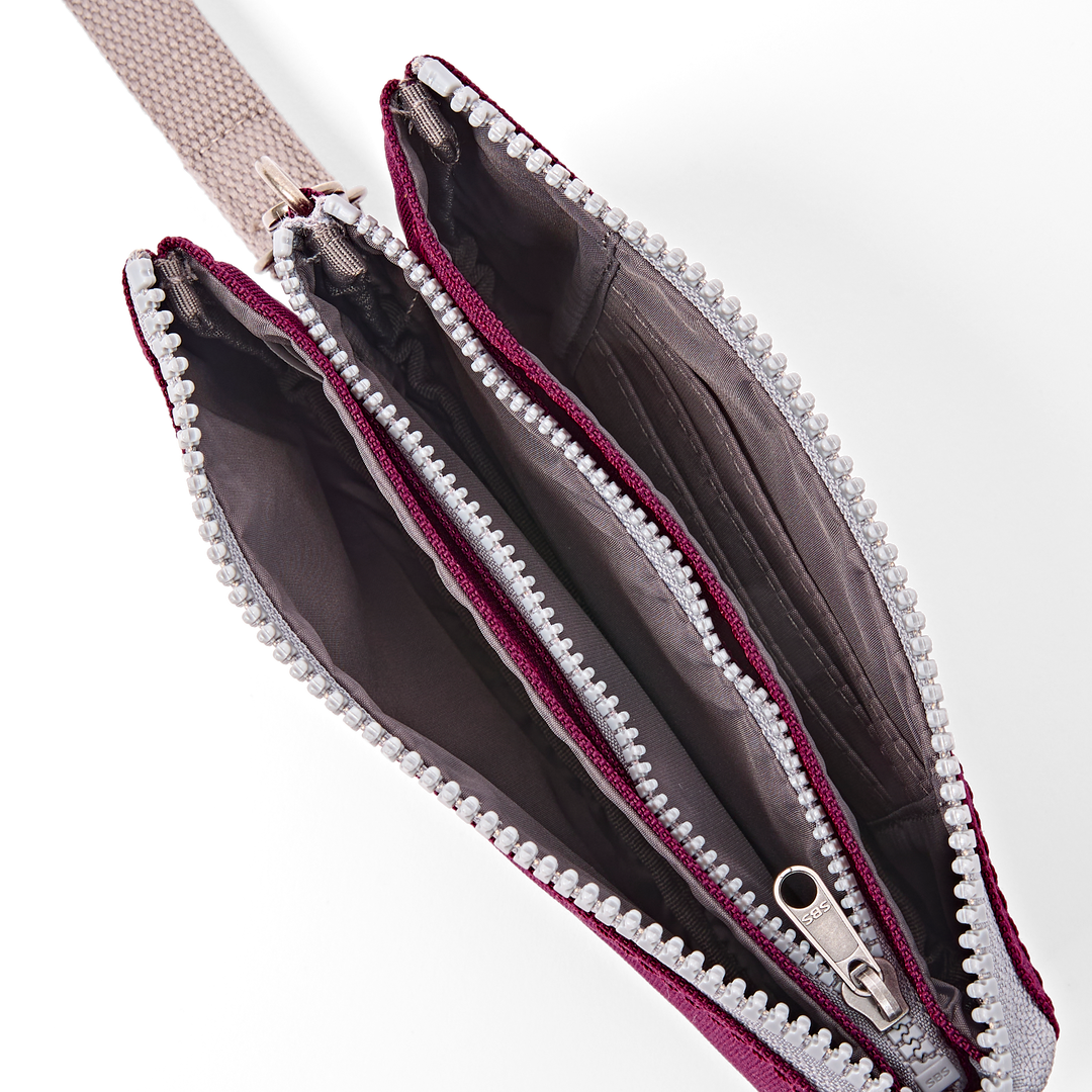 Carnaby Wallet in Cherry Lacquer