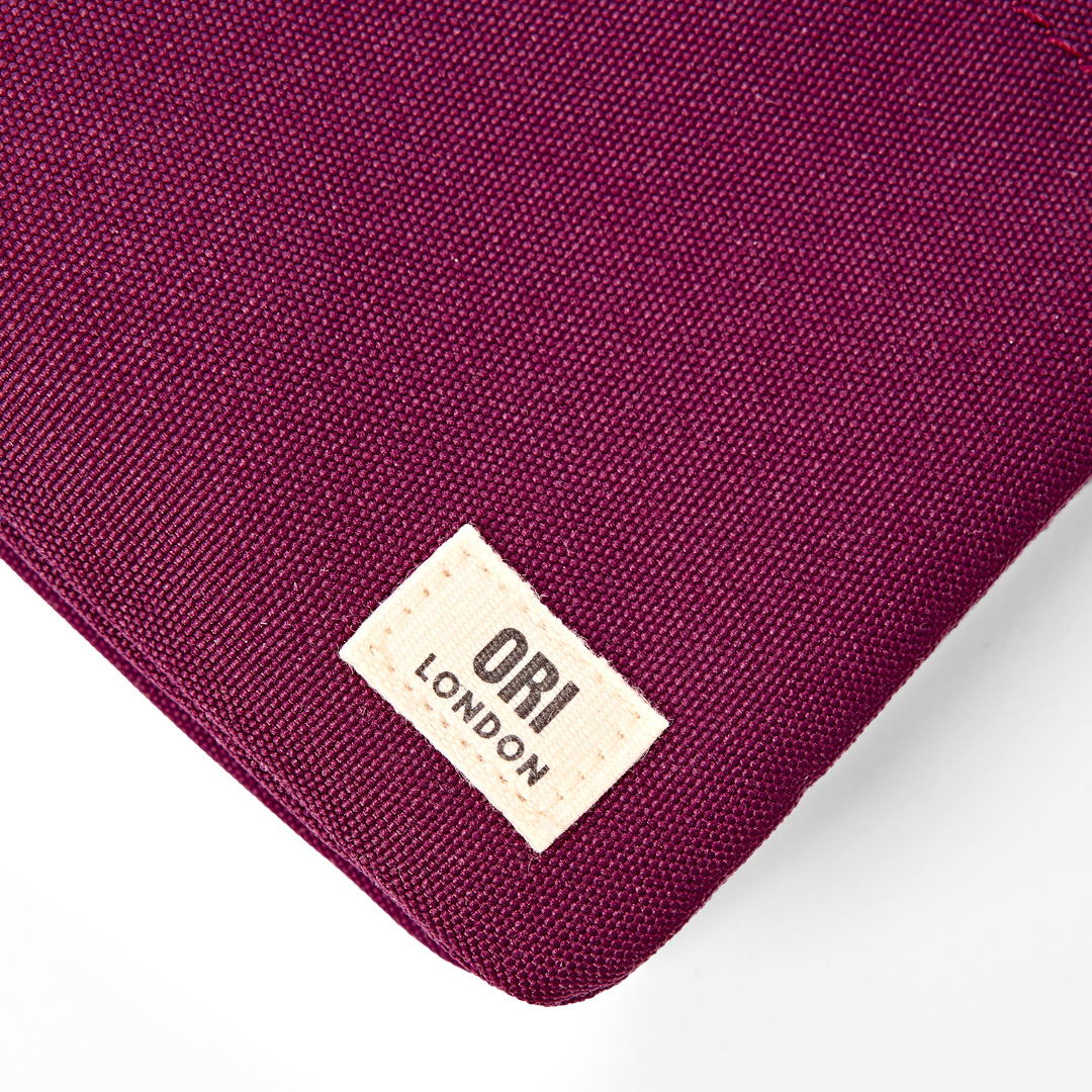 Carnaby Wallet in Cherry Lacquer