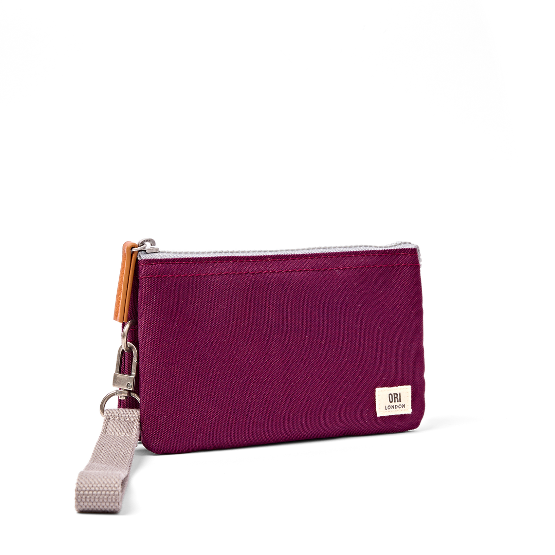 Carnaby Wallet in Cherry Lacquer