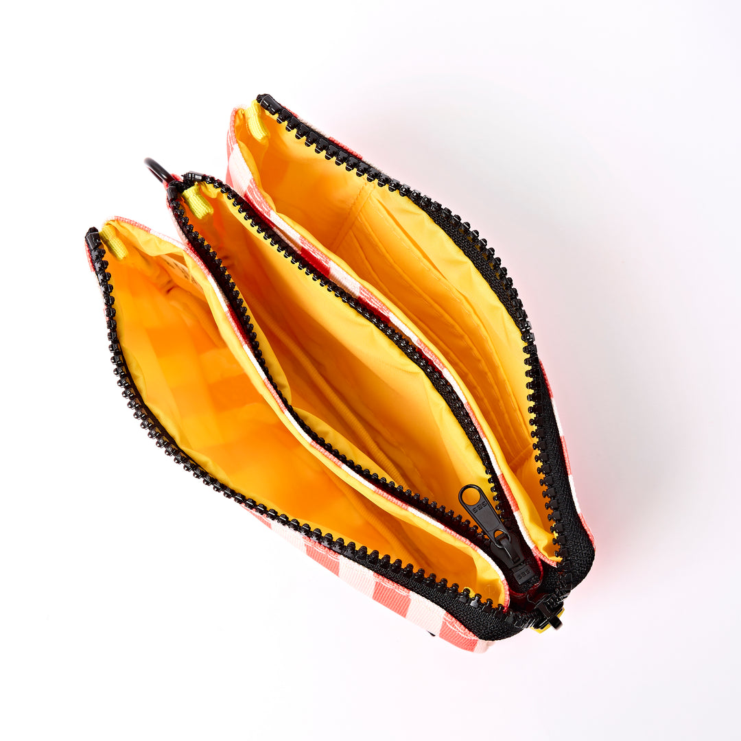 Carnaby Wallet in Coral Stripe