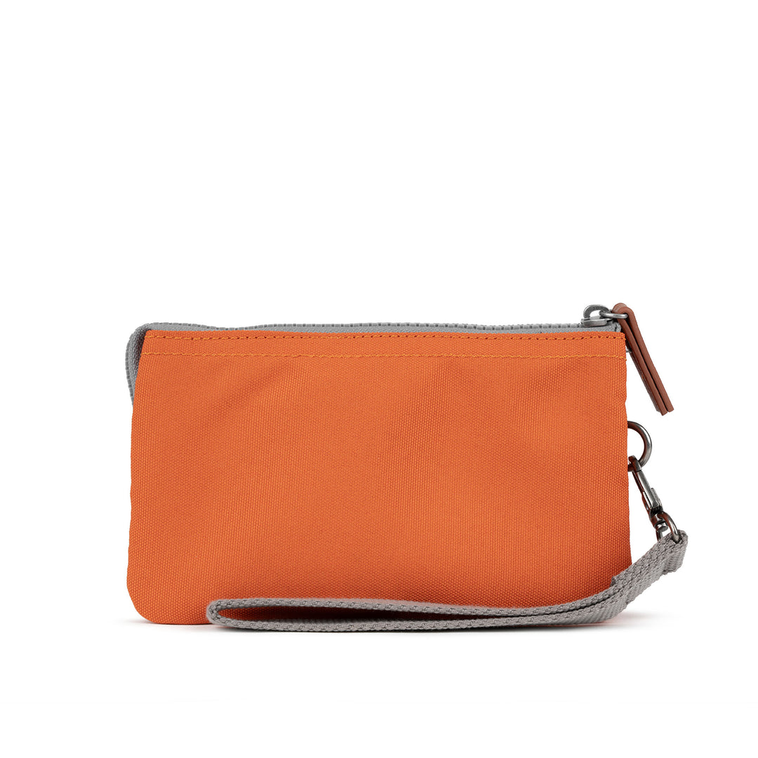 Carnaby with Wrist Strap Atomic Orange Recycled Canvas