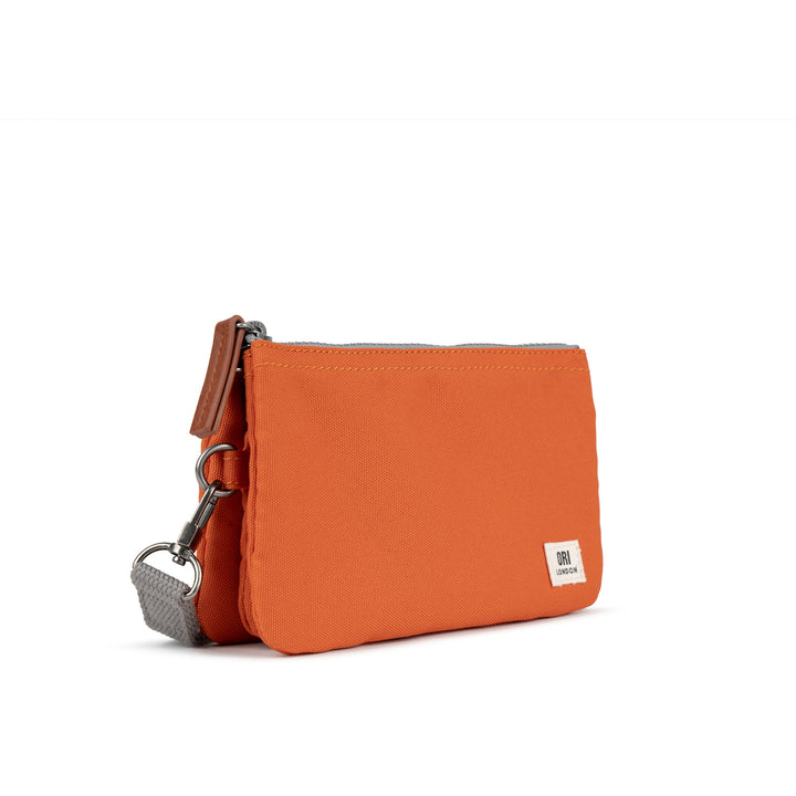 Carnaby with Wrist Strap Atomic Orange Recycled Canvas