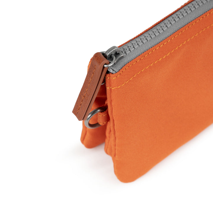 Carnaby with Wrist Strap Atomic Orange Recycled Canvas