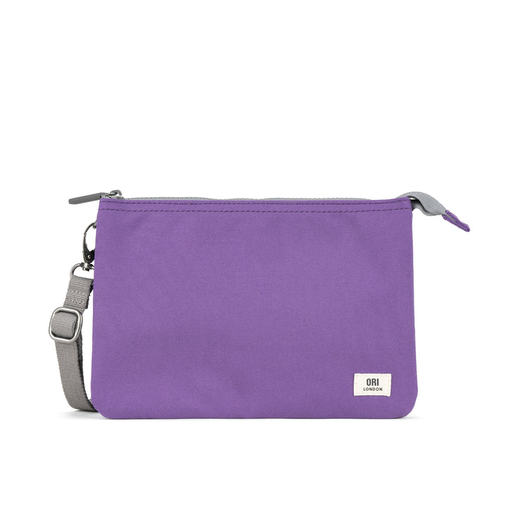 Carnaby Crossbody XL Imperial Purple Recycled Canvas