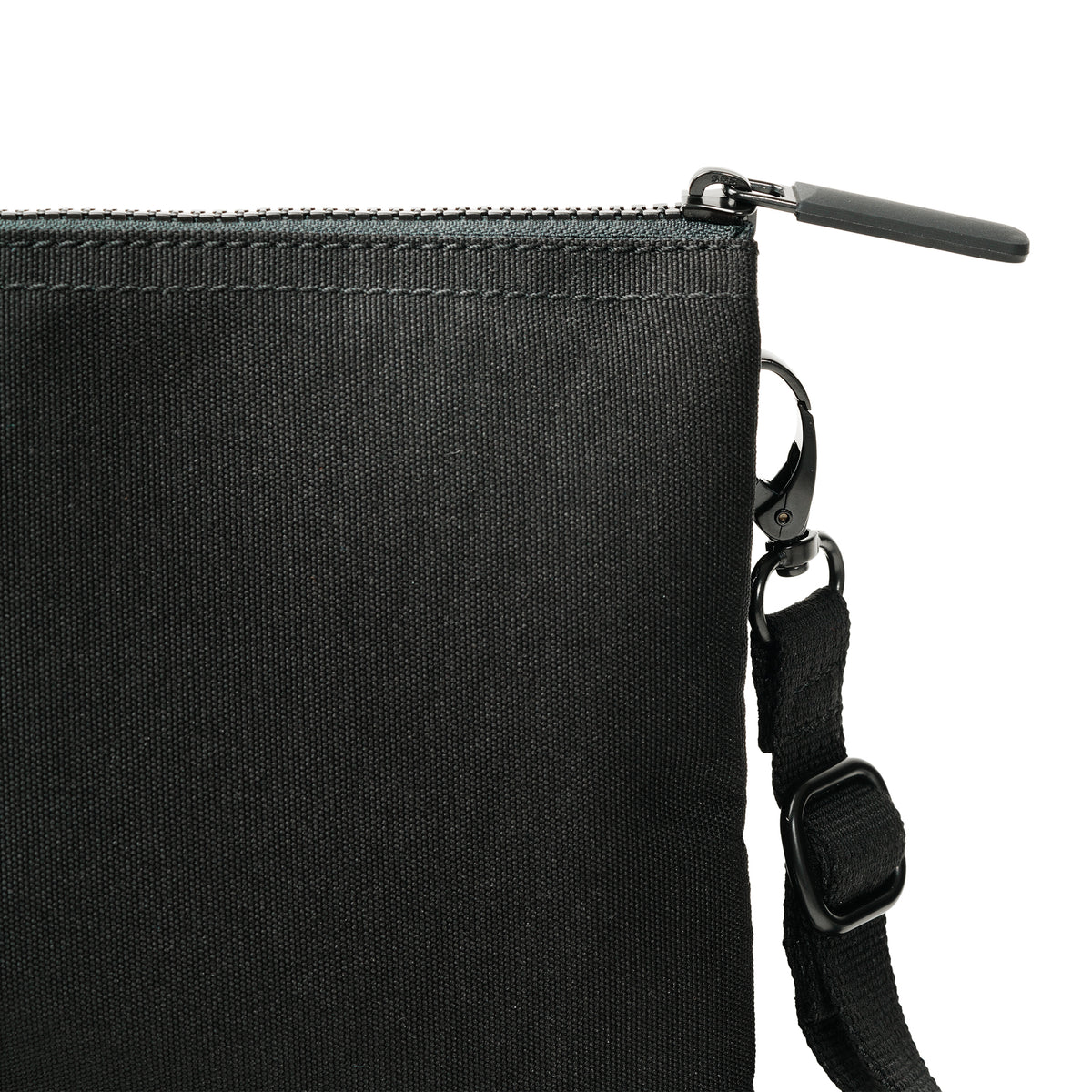 All Black Carnaby Crossbody Bag in Ash