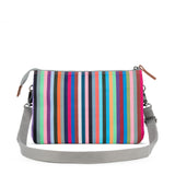 Carnaby Crossbody Bag in Multi Stripe