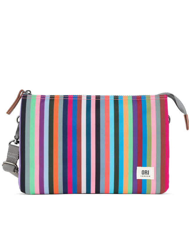 Carnaby Crossbody Bag in Multi Stripe