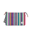 Carnaby Crossbody Bag in Multi Stripe