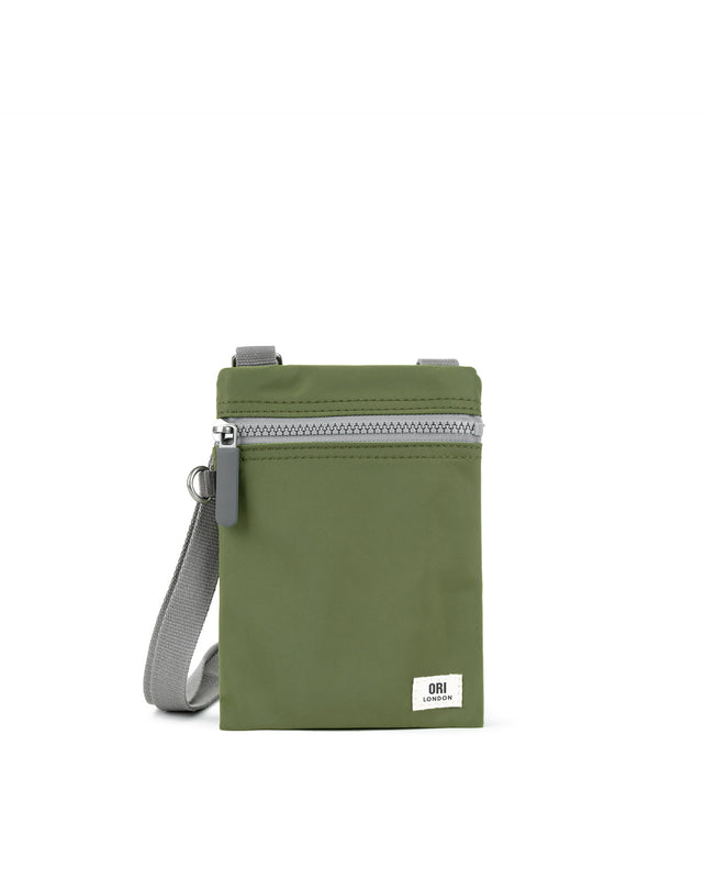 Chelsea Pocket Sling Bag in Avocado