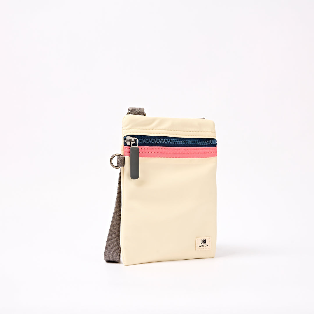 Chelsea Pocket Sling Bag in Wax Paper Stripe