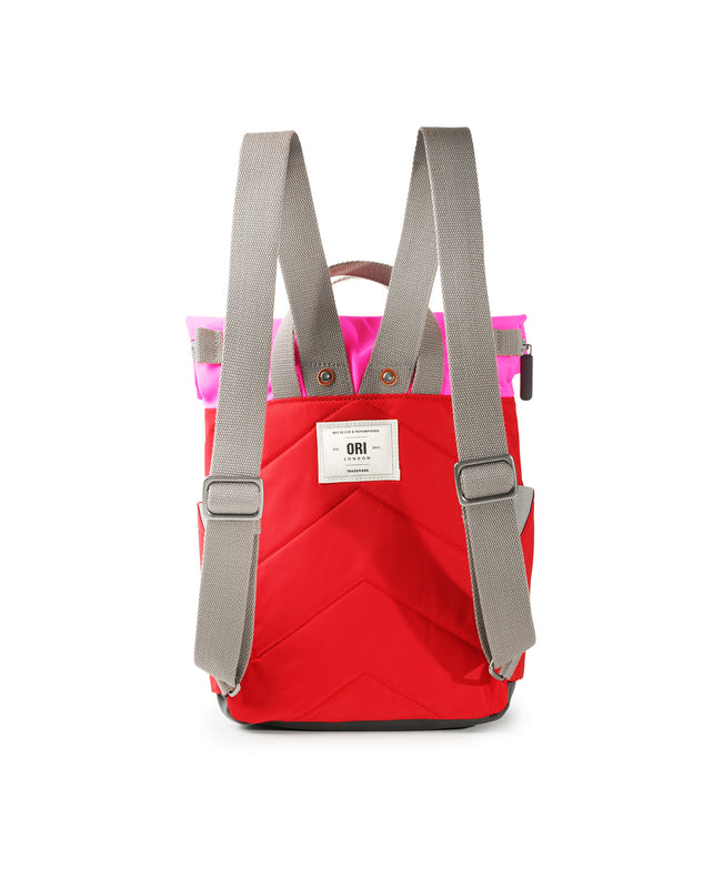Creative Waste Canfield Backpack in Cranberry/Neon Pink
