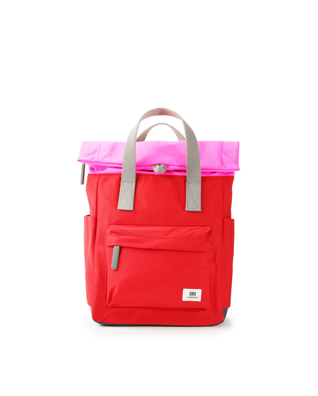 Creative Waste Canfield Backpack in Cranberry/Neon Pink