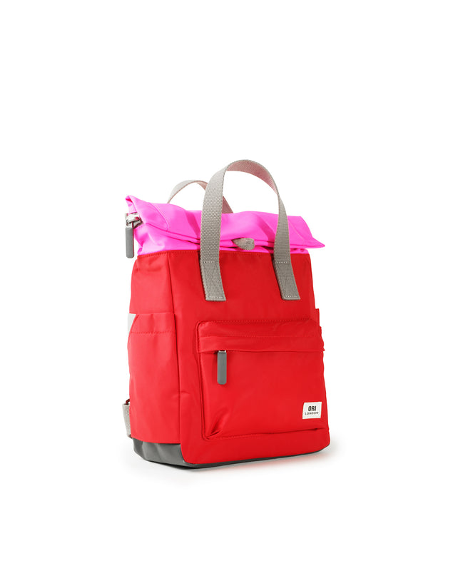 Creative Waste Canfield Backpack in Cranberry/Neon Pink