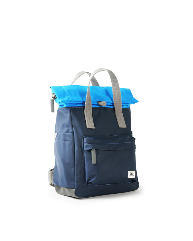 Creative Waste Canfield Backpack in Midnight/Blue Neon