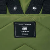 Black Label Canfield Roll Top Backpack in Avocado