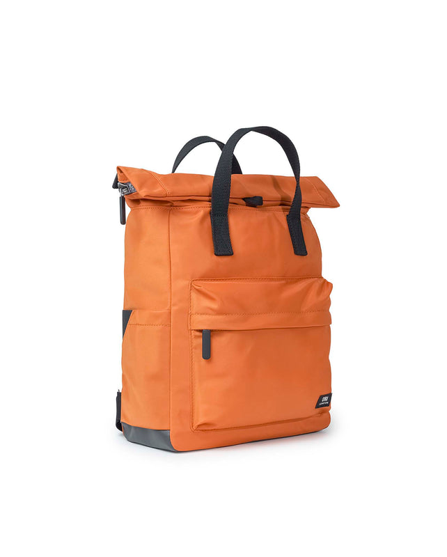 Black Label Canfield Roll Top Backpack in Burnt Orange