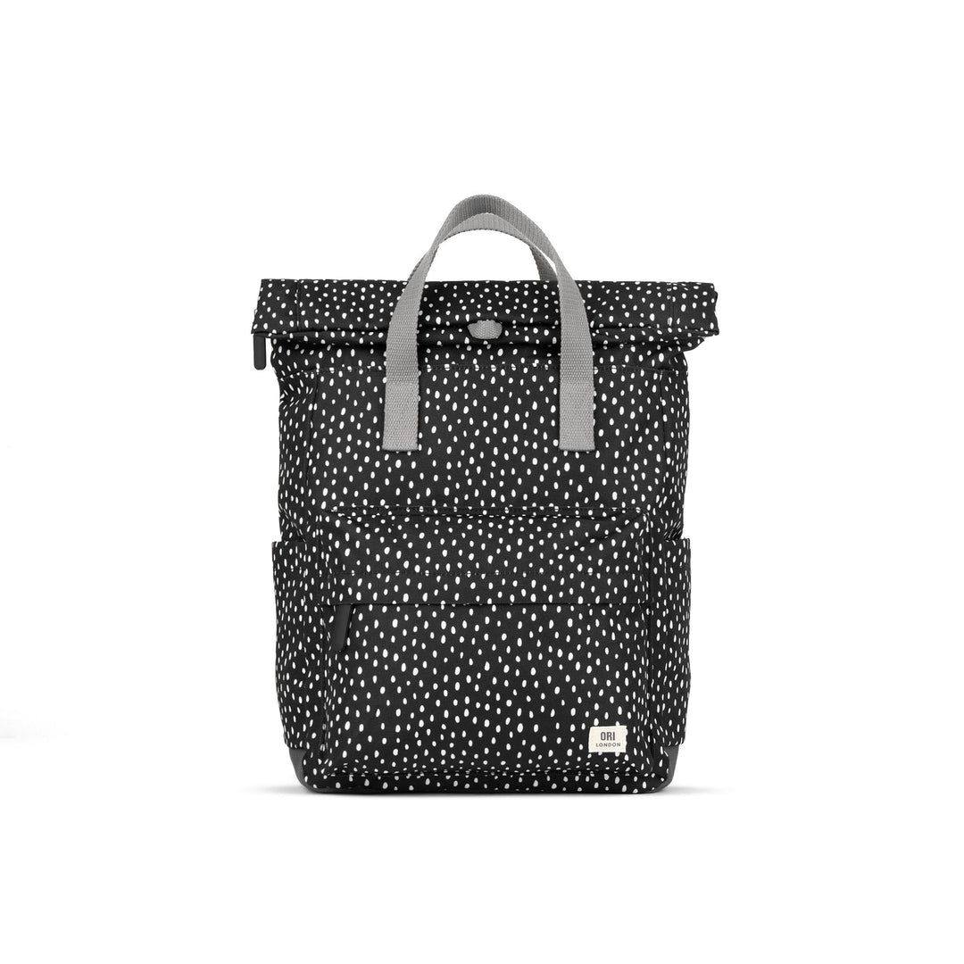 nike black all over logo roll top backpack Canfield B Drizzle Ash Recycled Canvas Backpack