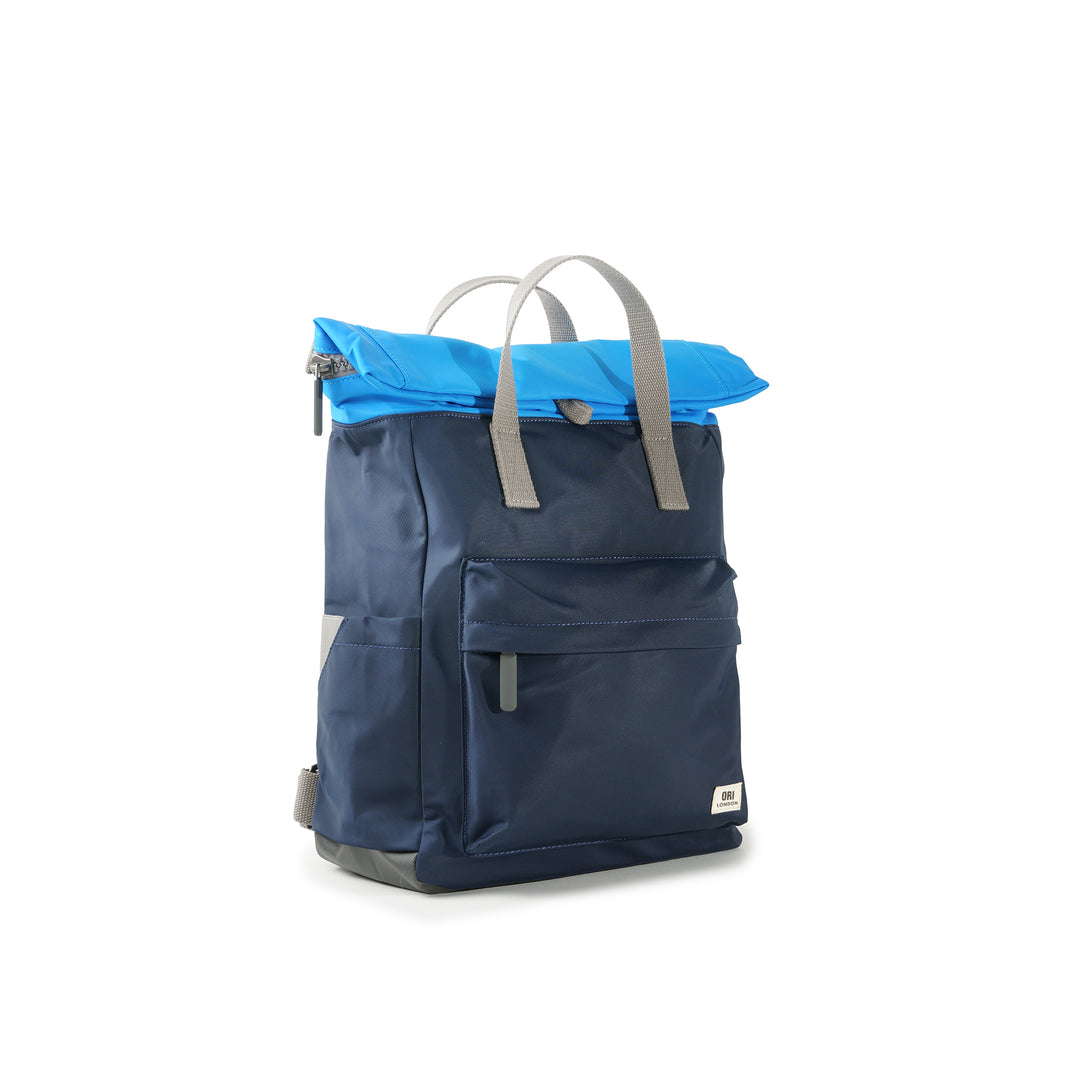 Creative Waste Canfield B Midnight / Blue Neon Recycled Nylon