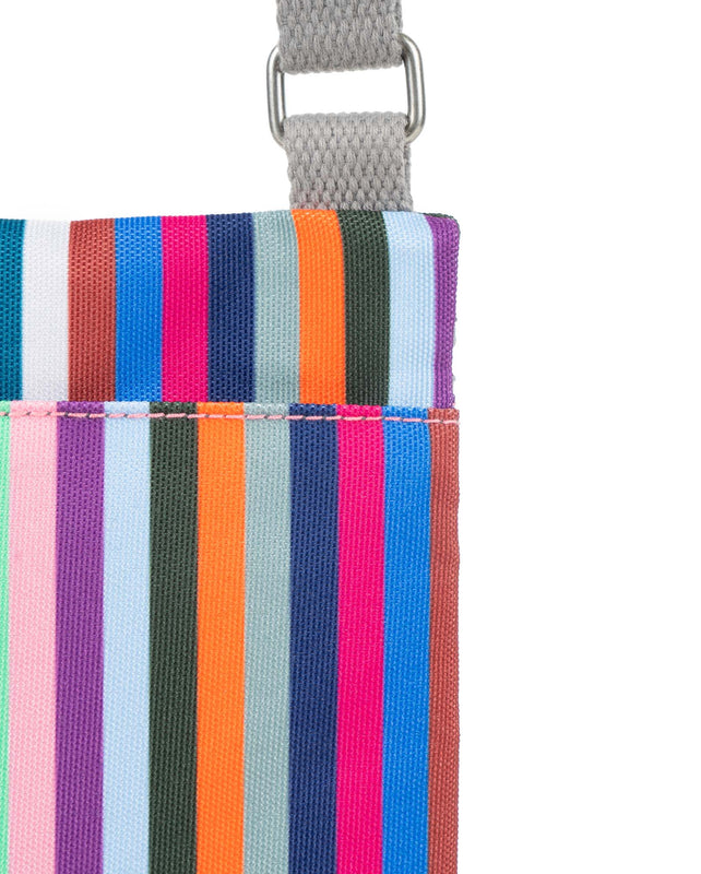 Chelsea Pocket Sling Bag in Multi Stripe