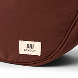 Farringdon Half Moon Bag in Chocolate