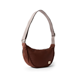 Farringdon Half Moon Bag in Chocolate