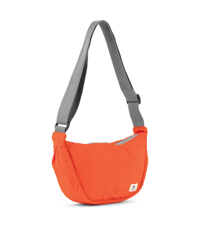 Farringdon Half Moon Bag in Tangerine