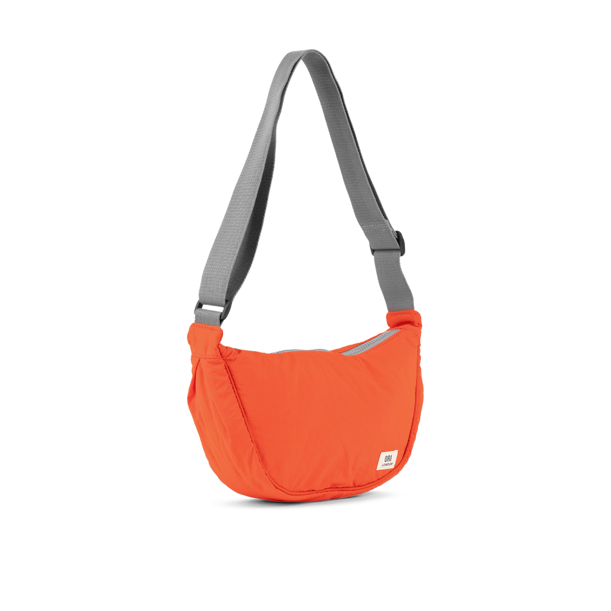 Farringdon Half Moon Bag in Tangerine
