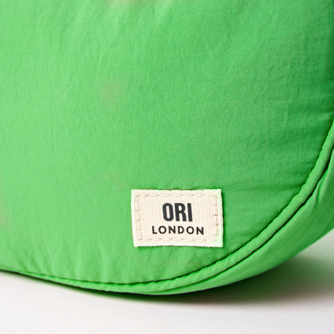 Farringdon Half Moon Bag in Online Lime Taslon