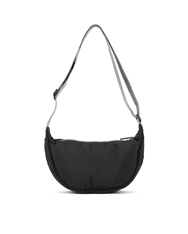 Farringdon Half Moon Bag in Black