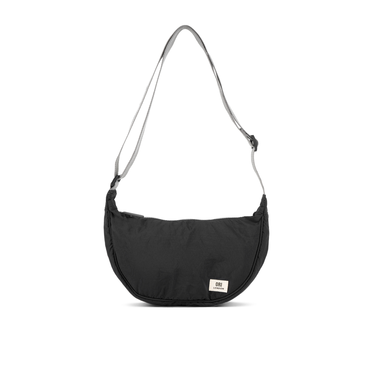 Farringdon Half Moon Bag in Black