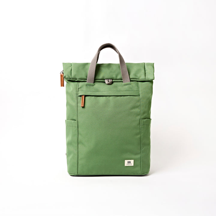 Finchley Medium Backpack in Artichoke Canvas