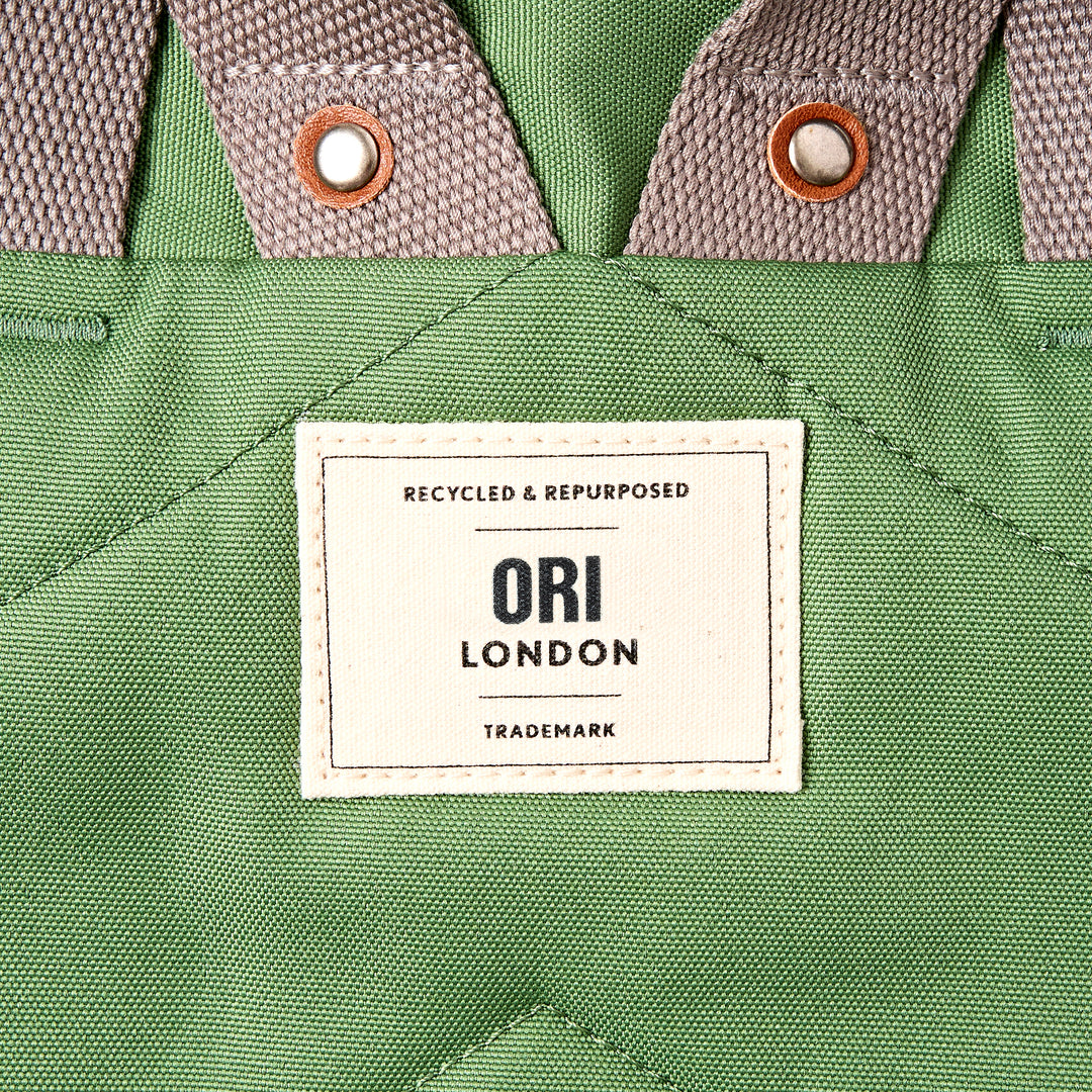 Finchley Medium Backpack in Artichoke Canvas