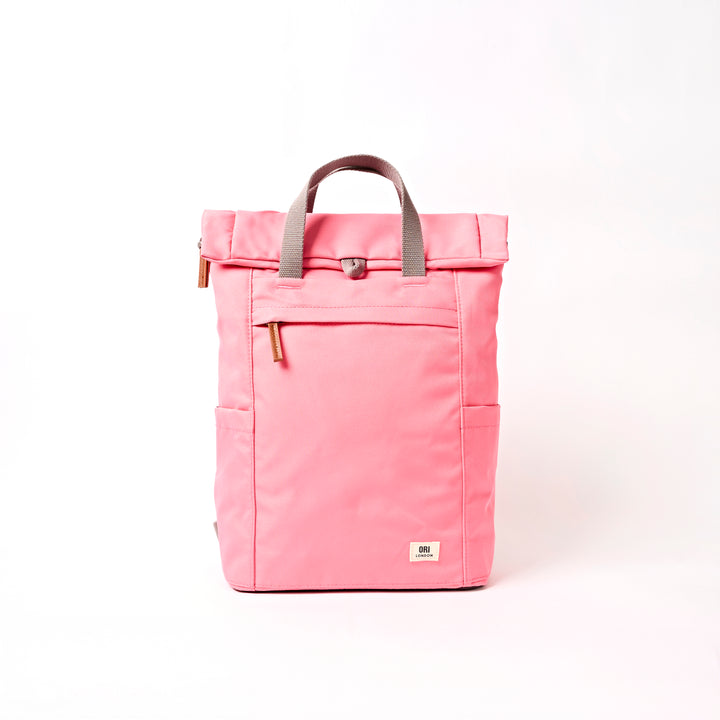 Finchley Medium Backpack in Pink Lemonade Canvas
