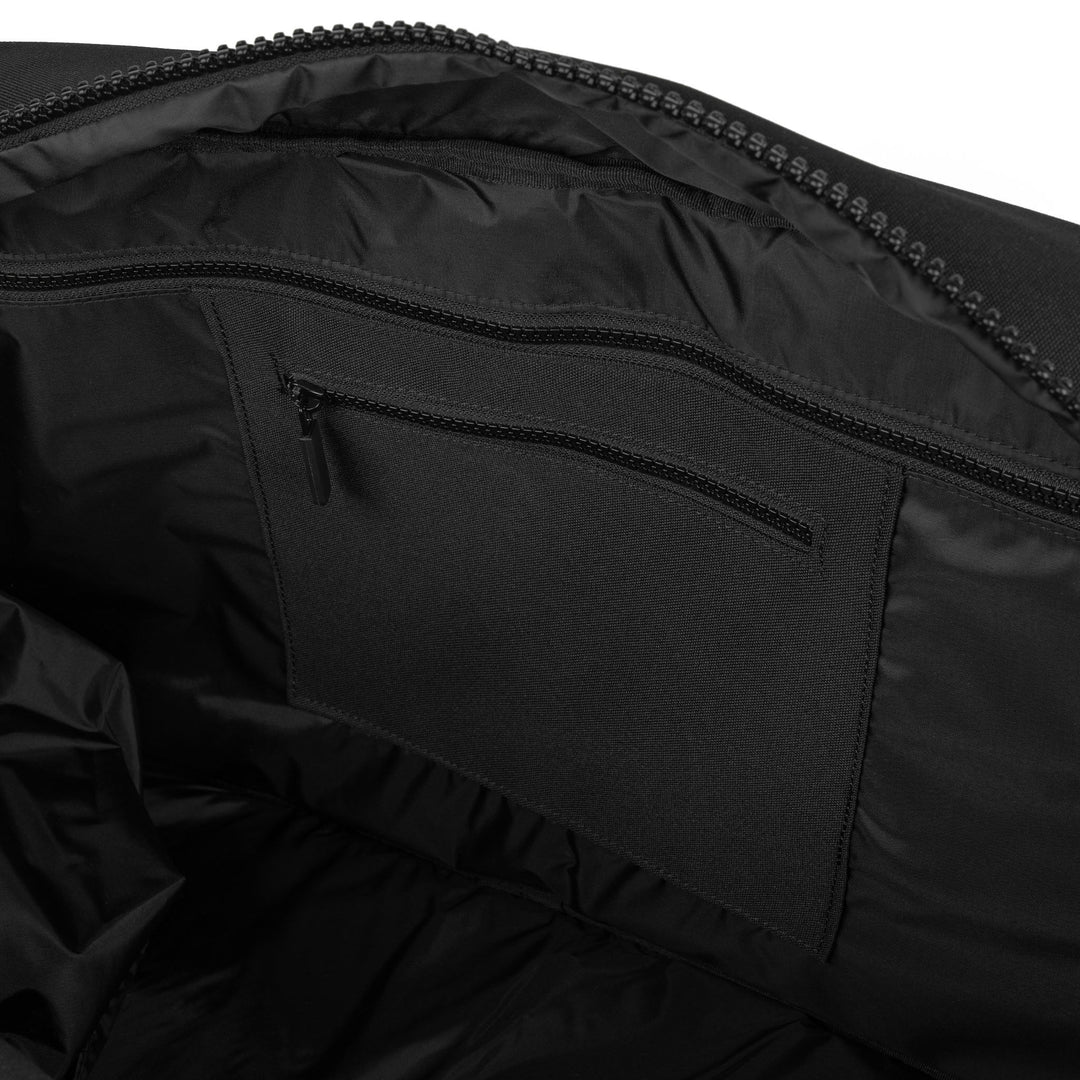 All Black Gatwick Carry-On Duffel Bag in Ash