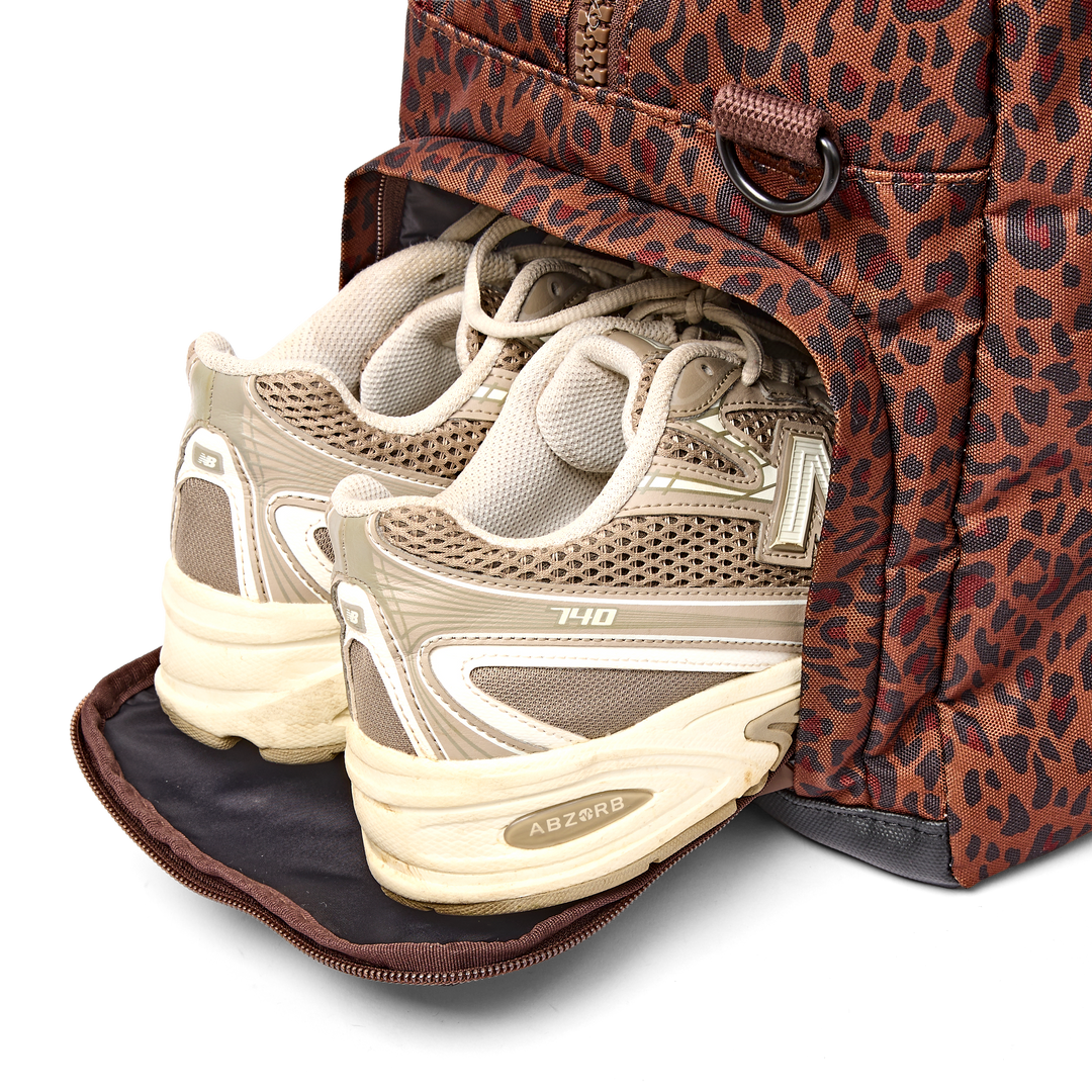 Gatwick Carry-On Duffel Bag in Mini Leopard
