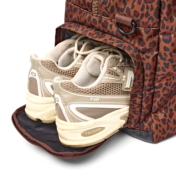 Gatwick Carry-On Duffel Bag in Mini Leopard