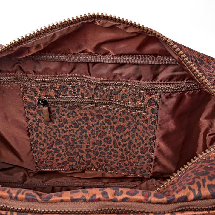 Gatwick Carry-On Duffel Bag in Mini Leopard