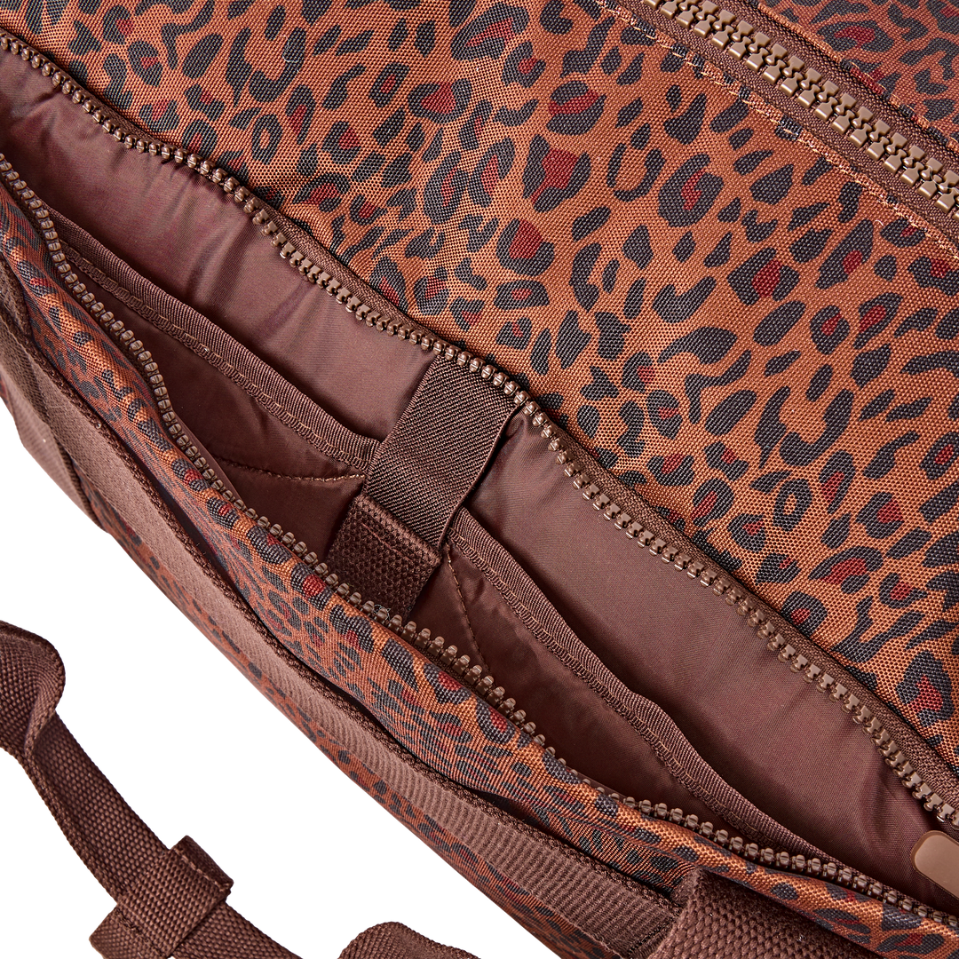 Gatwick Carry-On Duffel Bag in Mini Leopard