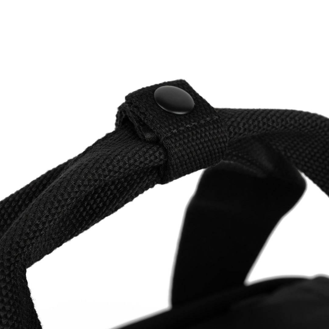 All Black Gatwick Carry-On Duffel Bag in Ash