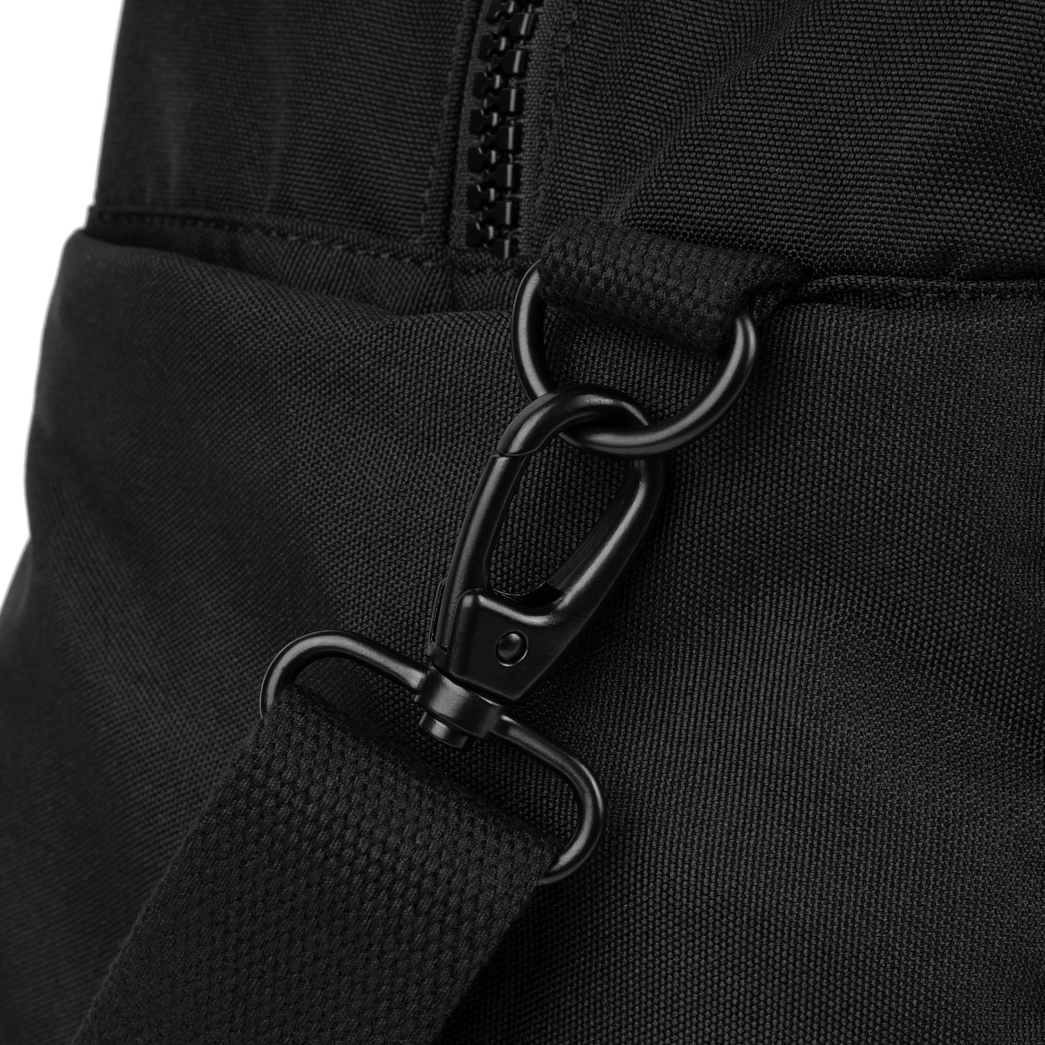 All Black Gatwick Carry-On Duffel in Ash – ORI London