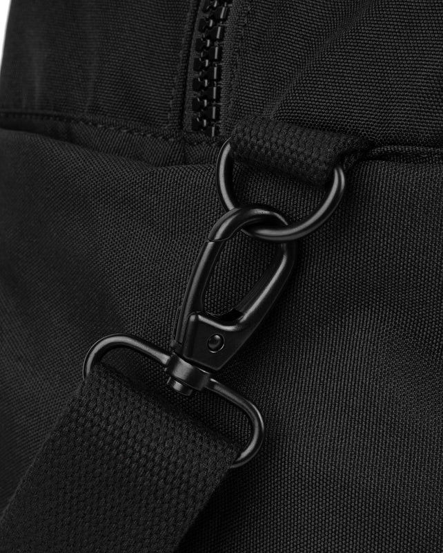 All Black Gatwick Carry-On Duffel Bag in Ash