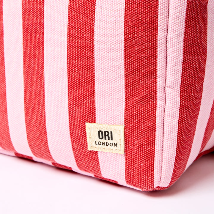 Hampstead Lunch Bag in Strawberry Stripe