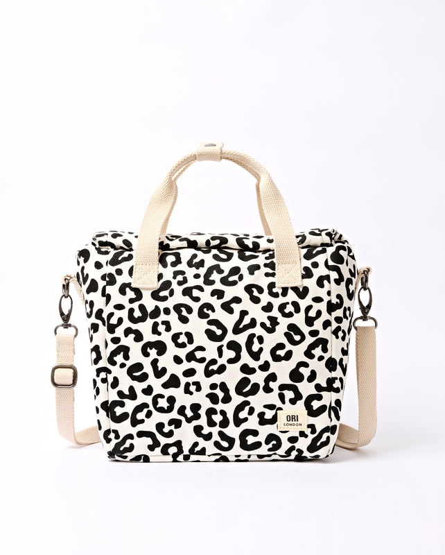 Hampstead Lunch Bag in Summer Leopard