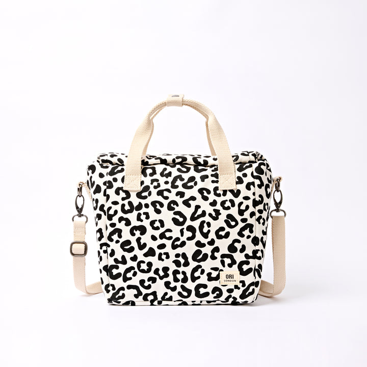 Hampstead Lunch Bag in Summer Leopard