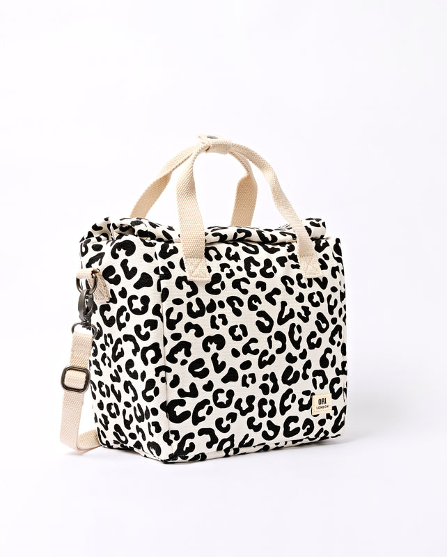 Hampstead Lunch Bag in Summer Leopard