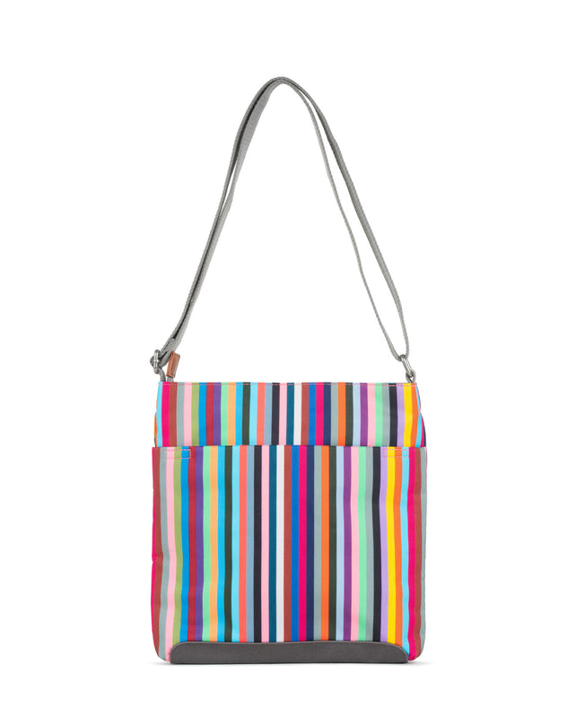 Kennington Crossbody Bag in Multi Stripe