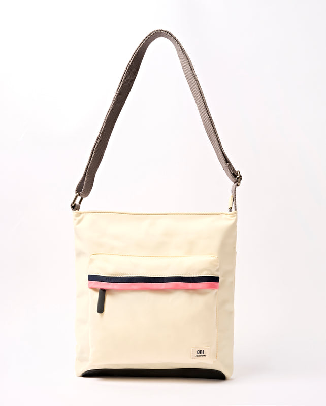 Kennington Crossbody Bag in Wax Paper Stripe