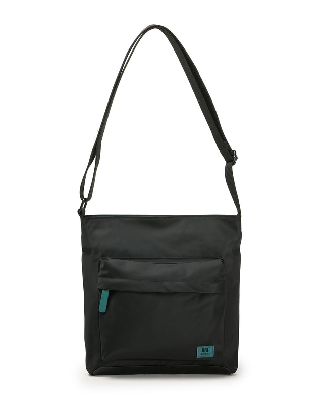 All Black Kennington Crossbody Bag in Teal