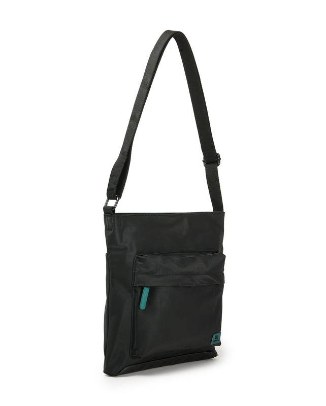 All Black Kennington Crossbody Bag in Teal
